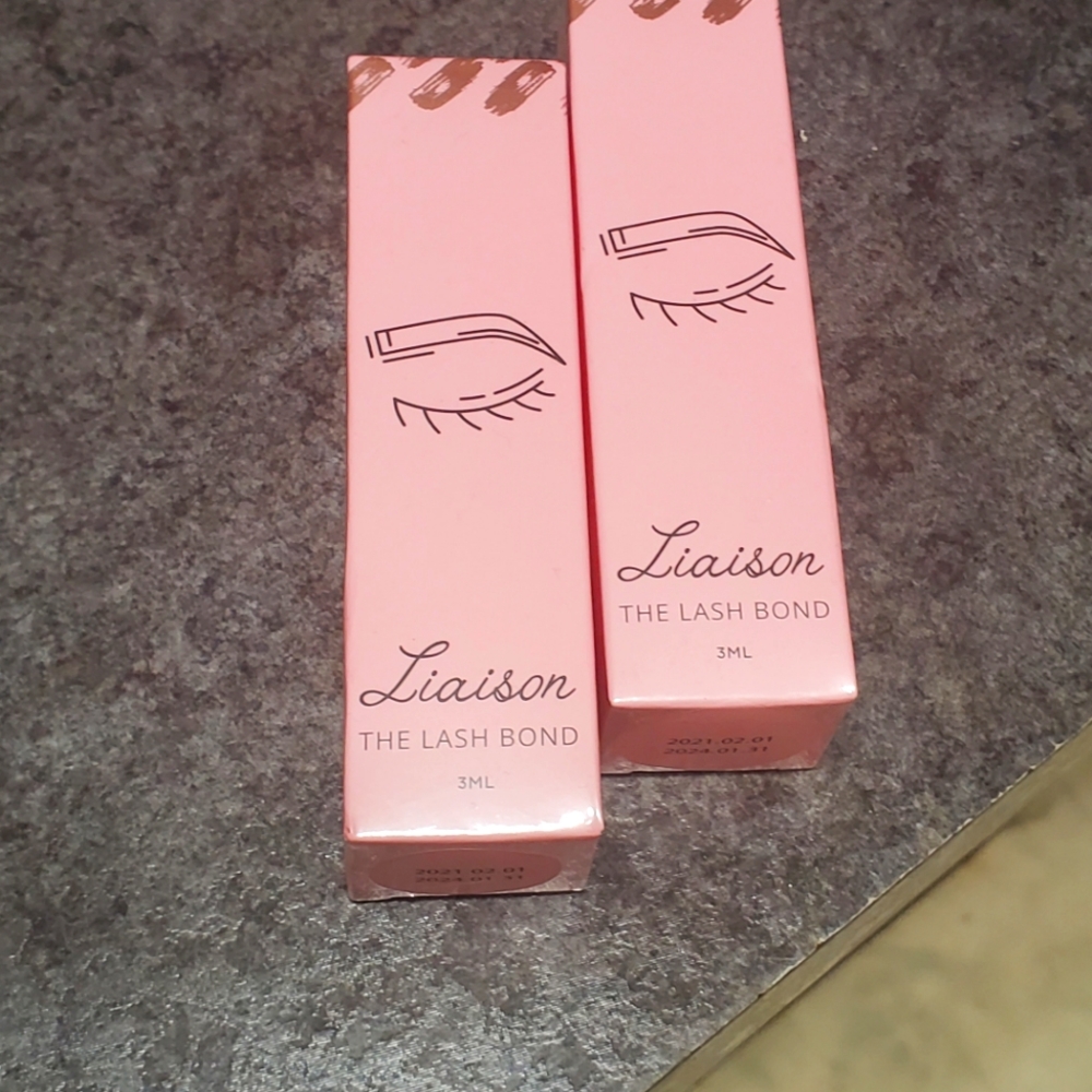 2 boxes of Liaison Lash Bond Eyelash Growth Serum Longer Fuller Lashes SEALED